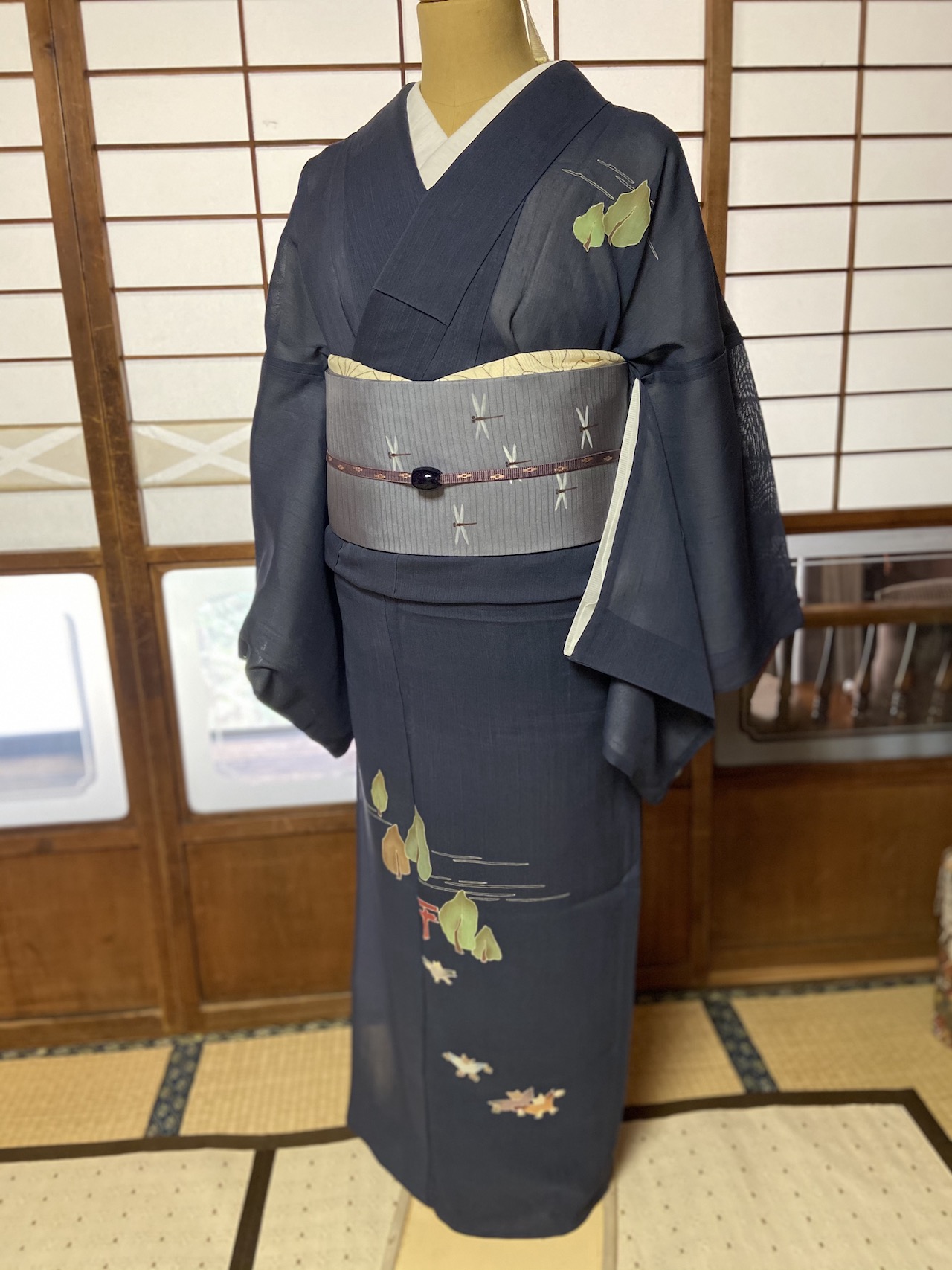 ふくよかな方の着付け きもの茶寮 月見草 ふくよかな方の着付け きもの茶寮 月見草